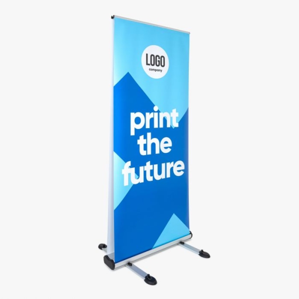 Outdoor roll-up banner